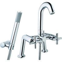 Wickes Anvil Bath Shower Mixer Chrome