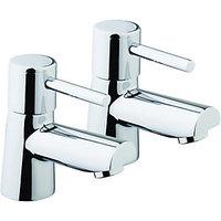 wickes asmara bath taps chrome