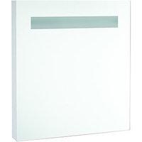 wickes square wall bathroom mirror with light 600mm