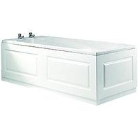 wickes bath front panel glacier white 1700mm