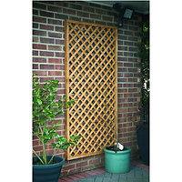 Wickes Fence Top Trellis Diamond Lattice Natural Timber 1.83m x 900mm