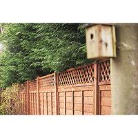 wickes fence top trellis diamond lattice autumn gold 183m x 300mm