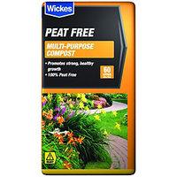 Wickes Peat-free Multi-purpose Compost 60 L