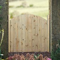 Wickes Durable Arched Top Timber Gate - 915 x 895 mm