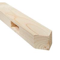 Wickes Pointed Top Timber Post - 60 x 1480 mm