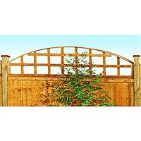 Wickes Arch Top Trellis Autumn Gold 460mm x 1.83m