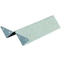 wickes arris rail fencing fixing bracket galvanised steel