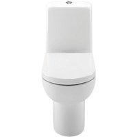 Wickes Style Toilet Pan Cistern with Soft Close Toilet Seat