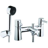 wickes asmara bath shower mixer chrome