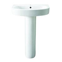 wickes fresno basin with full pedestal 600mm