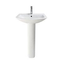 Wickes Inca Basin with Full Pedestal 600mm