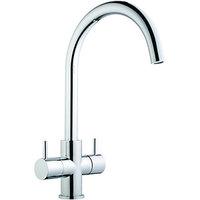 Wickes Kumai Monobloc Mixer Chrome Tap