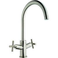 wickes kiami monobloc mixer brushed tap