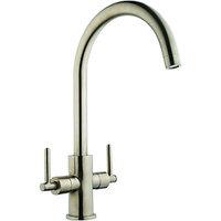 wickes chanab monobloc mixer brushed tap