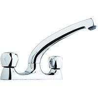 wickes trade kitchen sink mixer tap chrome