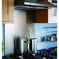 Wickes Splashback Stainless Steel 598 x 699 x 15mm