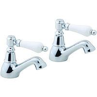 wickes cascada basin taps chrome