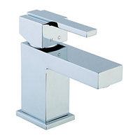 Wickes Kubism Compact Mono Basin Mixer Tap Chrome