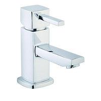 Wickes Yaran Compact Mono Basin Mixer Tap Chrome