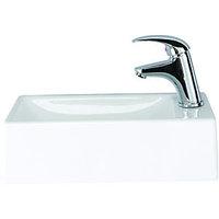 Wickes Sorrento Cloakroom Basin Right Hand 400mm