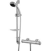 Wickes Tormelli Surface Thermostatic Mixer Shower Chrome