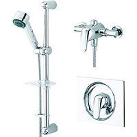 Wickes Rhine Thermostatic Mixer Shower Chrome