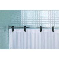 Wickes Fine Line Shower Curtain Rod Chrome