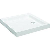 Wickes High Level Cast Stone Shower Tray 760mm