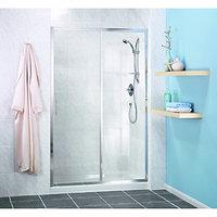 Wickes Sliding Door Enclosure Silver Effect Frame 1200mm