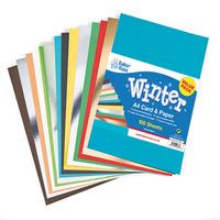 winter card amp paper value pack pack of 100