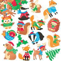 Winter Woodland Foam Stickers (Pack of 120)