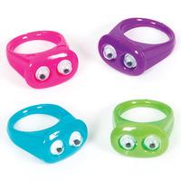 Wiggle Eye Rings (Pack of 48)