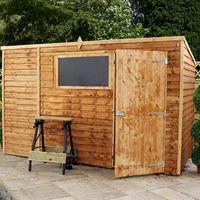Winchester 10ft x 6ft (3.12m x 1.79m) Overlap Pent Shed