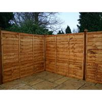 winchester 5ft dipped waney edge panels winchester 5ft dipped waney ed ...