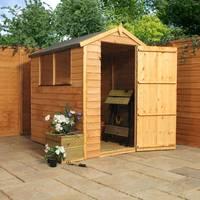 Winchester 6ft x 4ft (1.78m x 1.19m) Overlap Apex Shed