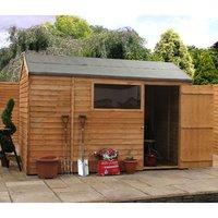 Winchester 10ft x 6ft (3.14 x 1.95) Overlap Reverse Apex Shed