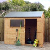 winchester 8ft x 6ft 244m x 183m shiplap reverse apex shed