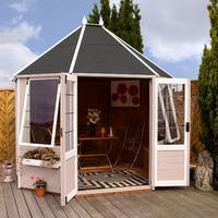 winchester 8ft x 6ft 246m x 187m octagonal summerhouse