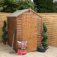 Winchester 6ft x 4ft Overlap Apex Shed without Windows