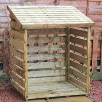 Winchester 3.5ft x 2.8ft (1.05m x 0.82m) Single Log Store 7-10 Working Days Delivery