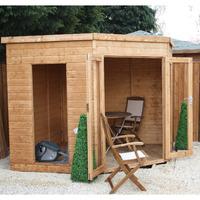 Winchester 8ft x 8ft (2.44m x 2.44m) Corner Summerhouse