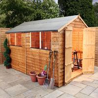 Winchester 10ft x 8ft (2.44m x 3.05m) Overlap Apex Shed