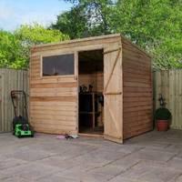 winchester 8ft x 6ft 237m x 179m overlap pent shed