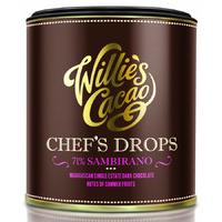 willies cacao madagascan chefs drops cooking chocolate 71 sambirano 15 ...