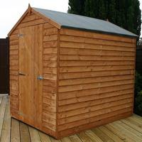 Winchester 7ft x 5ft (2.13m x 1.52) Overlap Apex Shed without Windows