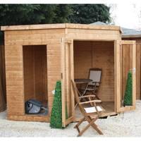 winchester 8ft x 8ft 244m x 244m corner summerhouse