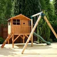 Winchester 13.3ft x 12.2ft (4.03m x 3.71m) Tulip Tower Playhouse With Activity Centre Yes 2-7 Working Days Del
