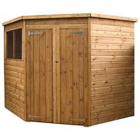 winchester 7ft x 7ft 209m x 210m shiplap solid sheet corner shed