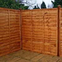 winchester 6ft dipped waney edge panels winchester 6ft dipped waney ed ...