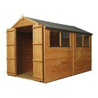 Winchester 10ft x 6ft (1.81m x 3.12m) Shiplap Solid Sheet Apex Shed